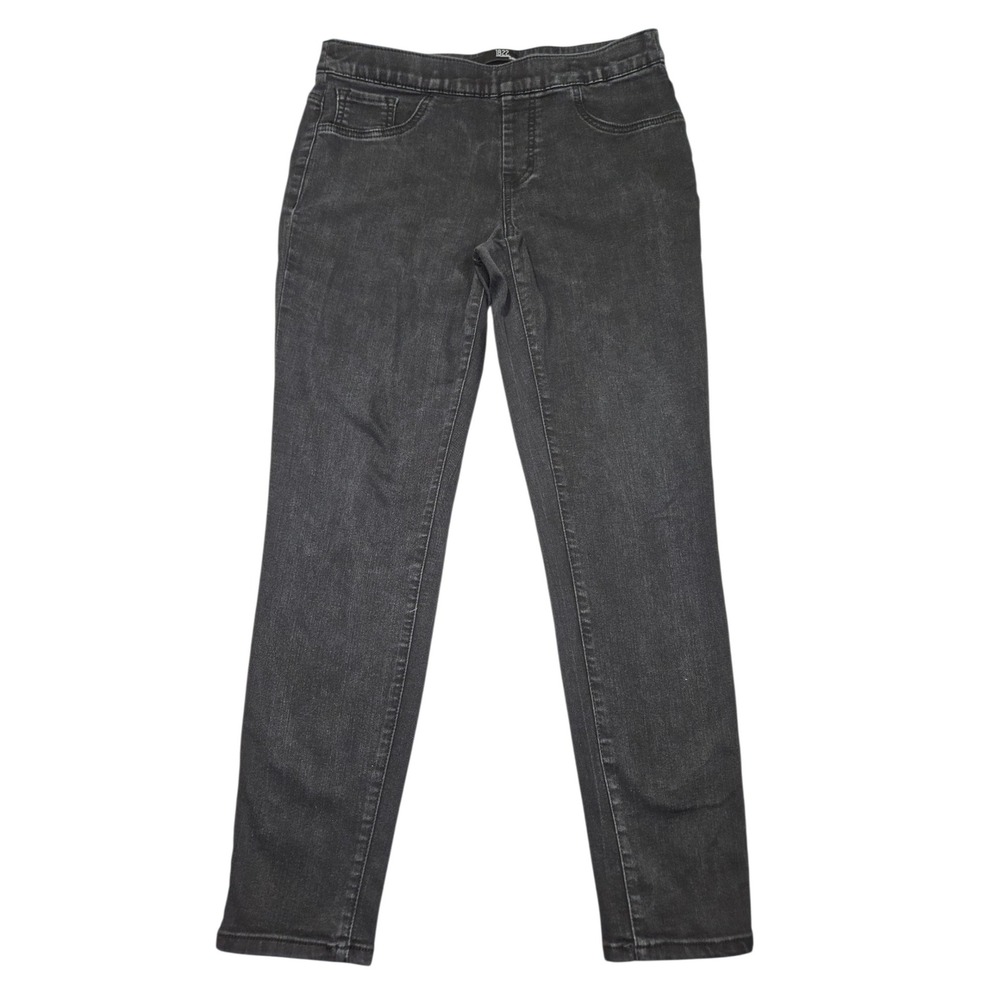 1822 Denim Pull On Skinny Jegging Pants Faded Black Sz 10 C11M1896A6